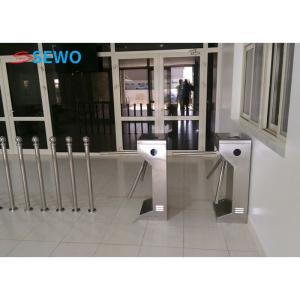 China Subway Vertical Tripod Turnstile Gates Pedestrian Access Control System 30people/min factory