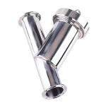 DIN Standard Stainless Steel Sanitary Tri Clamp Filter Y Type Strainer for