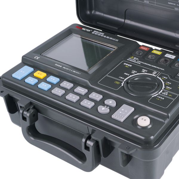 Earth Resistance Tester Providing Multiple Test Modes Including Earth Voltage