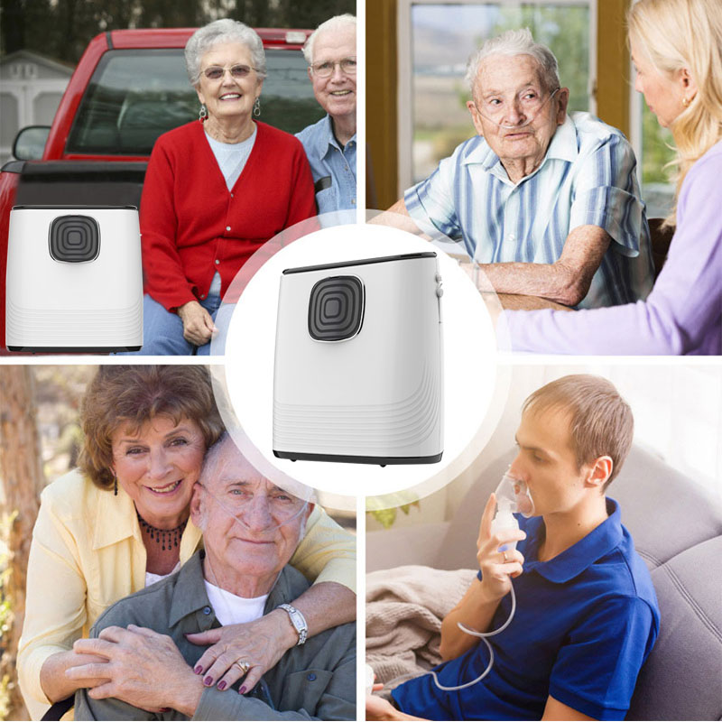Health equipment breathing apparatus o2 machine mini oxgen concentrator for home using
