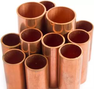 China 0.3-3.0mm Straight Copper Pipe Copper Water Tube 200 300 400 500 600mm Outside Diameter 0.3-3.0 factory