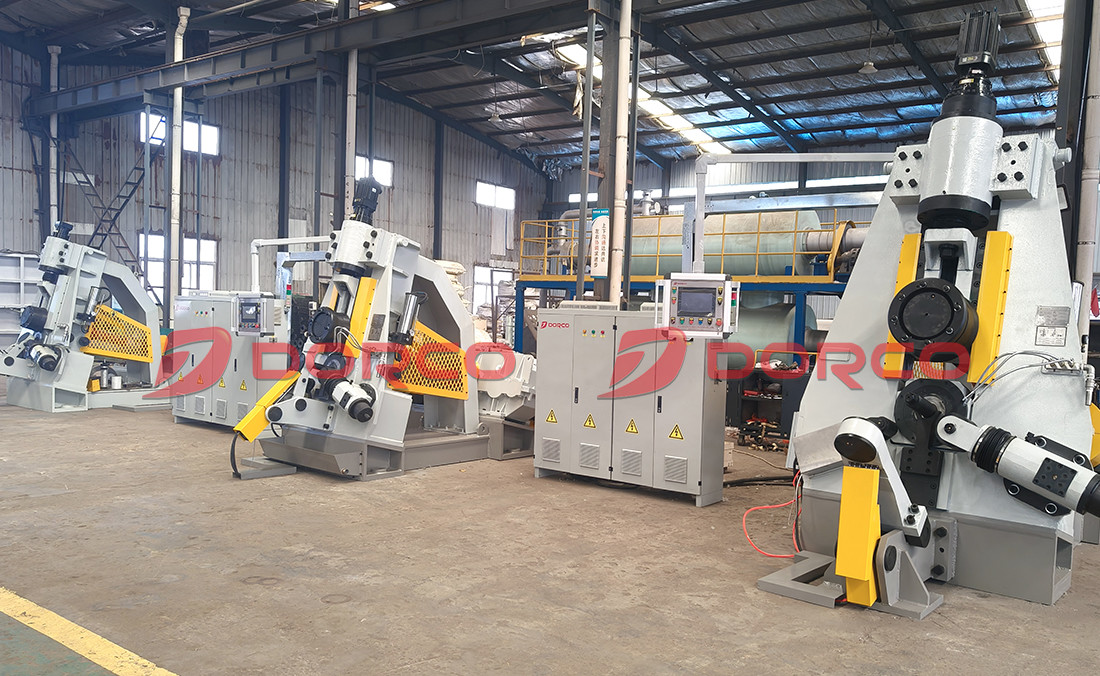 Hydraulic Vertical Ring Rolling Machine D51K - 630 Compatible With Multiple Metals