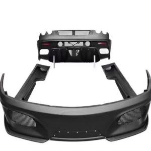 China For Ferrari F430 Body Kit F430 Upgraded ASI Style Front and Rear Bumpers Spoiler F430 Carbon Fiber Body Kit factory