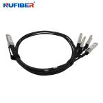 QSFP-4SFP-DxM 1M 30AWG Passive Direct Attach Copper Twinax Cable