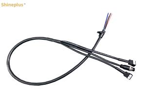 China M19 300V PVC Ultra Flexible Wheelchair Robot Harness 2-Core Aviation Plug 10 Core Connector factory