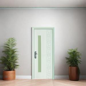 China Stylish And Waterproof WPC Glass Doors For Modern And Durable Interiors Juye Door factory