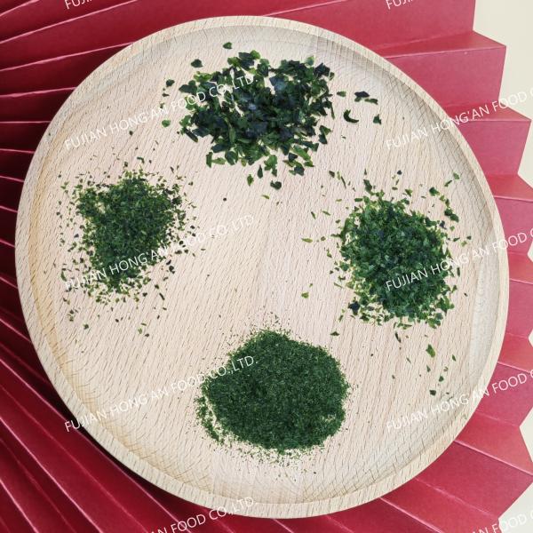 Umami Flavored Seaweed Japanese Seaweed Green Laver HACCP Certified for Korean