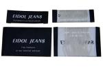 Luxury design High density Custom color Clothing Woven Labels For Gloves
