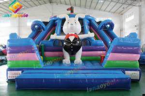 China High Security Circus Inflatable Play Park / Bounce Inflatable Park factory