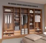 Eco Friendly Swing Door Wardrobe White Cabinet 2 Door For Hanging Clothes