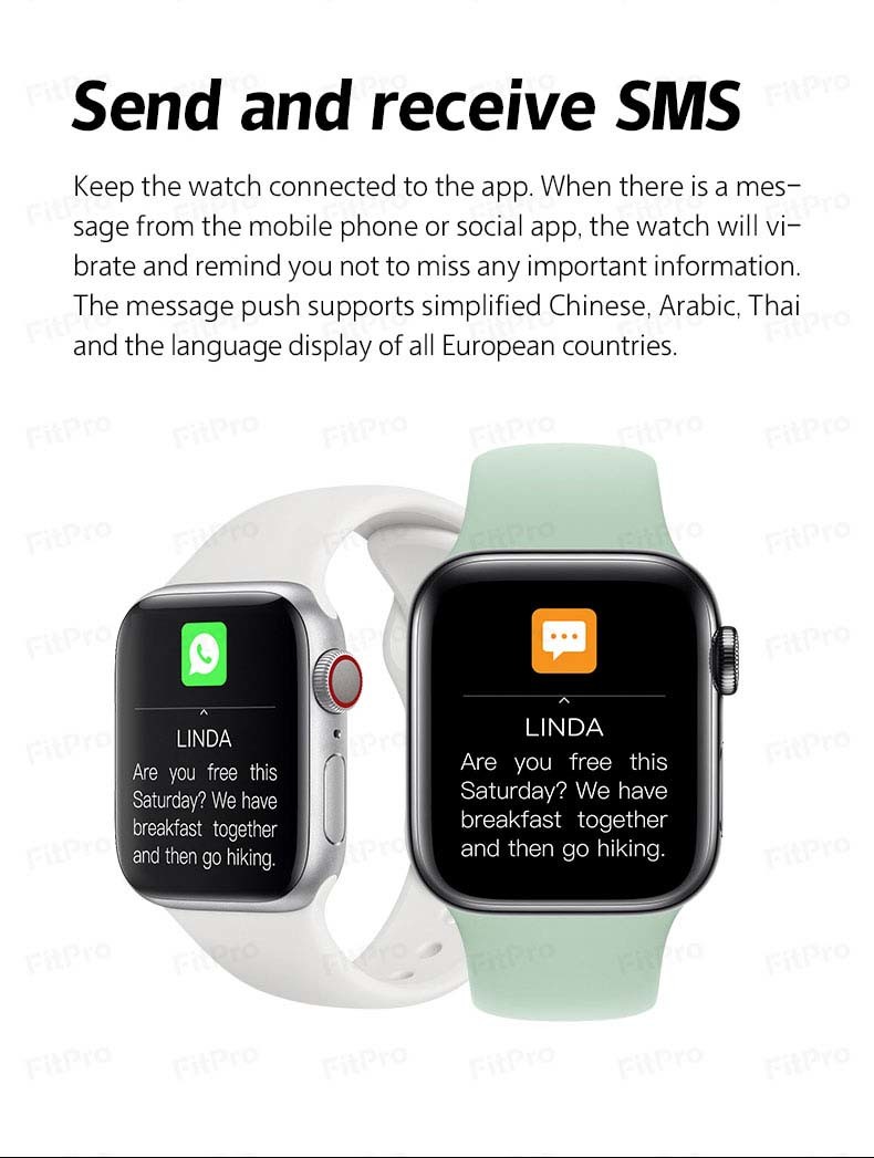 1.7 Inches HD Android Smart Wristband Watch Id205l Smartwatch