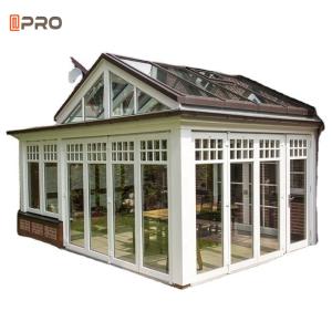 China Outdoor Glass Heatproof Victorian Sunroom 6063 Aluminium factory