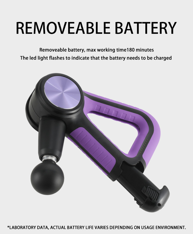 2600mAh Ergonomic Professional Handheld Massager For Physiotherapists