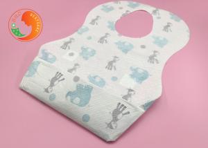 China Eating Disposable Baby Bibs ECO Friendly Neck Adjustable Non Washable Bibs Disposable factory