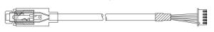 China 009-0028845 AUDIO BREAKOUT HEADER CABLE ASSEMBLY factory