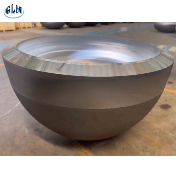 China Manufacturer Customized Hemispherical Dish Head Design End Cap for Pressure Vessel factory