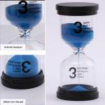 Plastic Small Hourglass 1 3 5 10 15 30 45 60 Min Sand Timer SGS Certificated