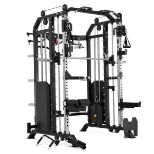 China Black Home Commercial Use Multi Station Equipment Multi Function Gym factory
