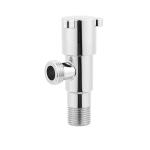 155g Rotary Toilet Angle Stop Valve 1 Way Male Thread For Kitchen Shower