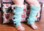 Lace,Trim Crochet Knit Foot Knee High cotton socks use for women Leg Warmers and