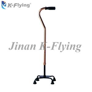 China Oxidized Bronze Aluminum Medical Rehabilitation Equipment Disabled Old People Cane factory