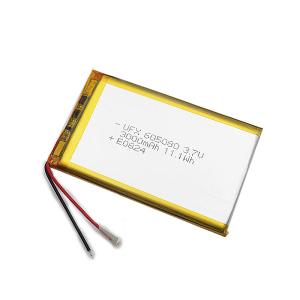 China Polymer Battery PL605080 3000mAh 3.7 V Lithium Ion Polymer Battery factory
