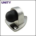 Satin Chrome Zamak Door Accessories Floor Type Stop for Interior Door