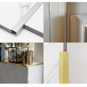 6063 Aluminium Angle Profile , 20mm Anodised Aluminium Angle Trim