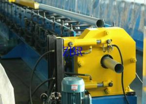 China 17 Rows Galvanized Board Square Pipe Roll Forming Machine Hydraulic Motor Drive factory