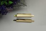 Custom factory fashion gold rectangular decoration bag accessories metal handbag