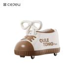 CJ-600, shoe shape, 48*27*34 size,music/Silent universal wheel/big storage box