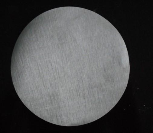 Round Cutting Stainless Steel Wire Cloth Discs , Fine Metal Mesh Filter Against