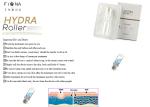 CE Approved Microneedle Titanium Derma Roller 64 Gold Tips Hydra Needle