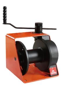China 500kg Hand Lifting Winch With Handle Adjustment / Self - Locked Hand Operated Winch factory