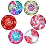 DMX512 RGB DJ Light Studio Strobe Flash Rain Effect Rotating Night Club DJ KTV