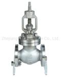 Through Way ANSI CE BS Standard Wcb Material Globe Valve Sealing Form Gland