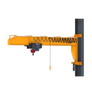 China Wall Mounted Jib Crane With Electric Chain Hoist Special Lifting Equipment factory