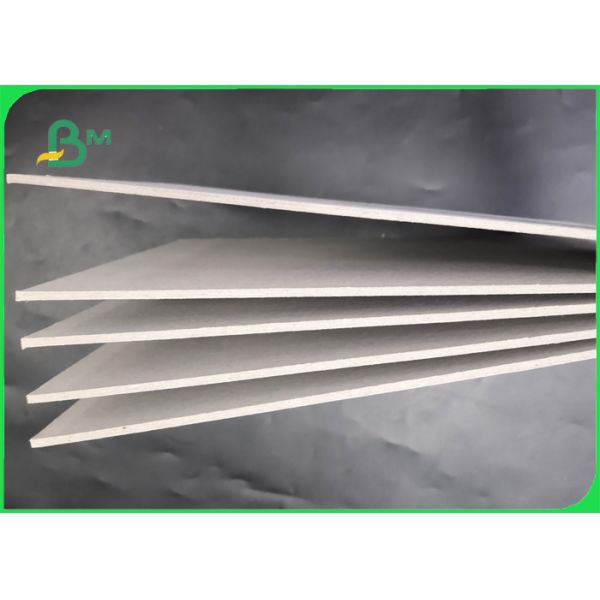 Grey Cardboard Thickness 1 / 1.5 / 2.0 / 2.5mm Grey Cardboard Sheets Recycled Paper For Boxes