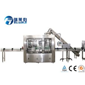 Reliable Automated Glass Bottling Equipment , Bottle Filling Machine Small
