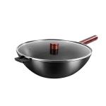 Heatproof Kitchen Frying Pans Wok Cooking Pan PFLUON Coating 20cm Handle