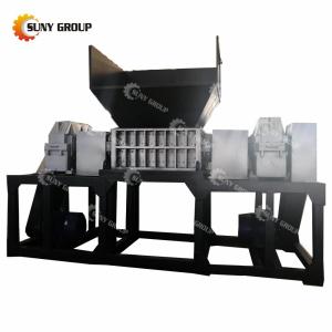 China Wood Metal Crushing and Separating Double Shaft Shredder for Recycling at Affordable factory