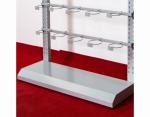 Custom Basketball Rack / Metal Skateboard Rack Freestanding With Red Light Box