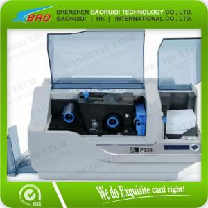 China Zebra P330i small plastic ID/ pvc card printer factory