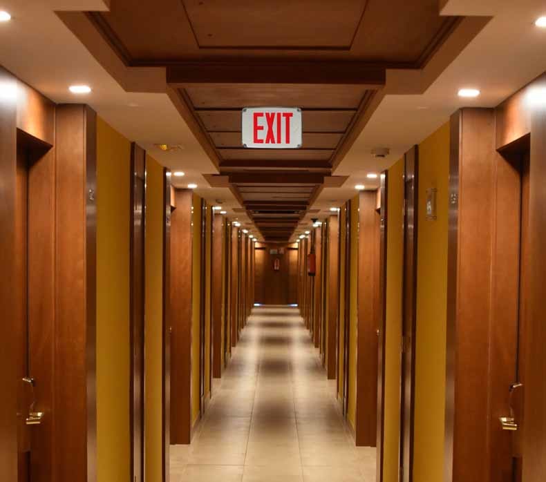 Hotel Building 277v Explosion Proof Emergency Exit Lights