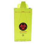Hospital Biohazard 5L Medical Disposal Kraft Paper Board Sharps Container Safety