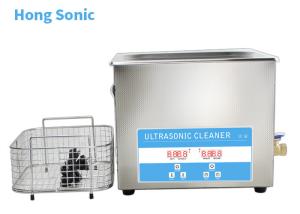 China 10L Ultrasonic Carb Cleaning Machine SUS304 Tank Digital Control For Motorbike factory
