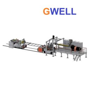 China PLA Degradable Production Machine Polylactic Acid Plastic Sheet Extrusion Machine For Lunch Boxes Blister Sheet factory