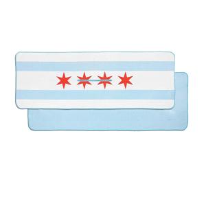 China Sublimation printed microfiber microfiber waffle golf towel custom logo factory
