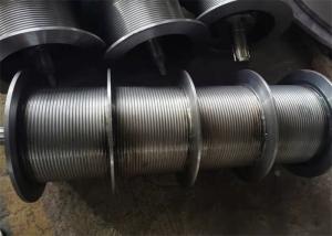 China LBS Diameter 800mm Grooved Drums Winch Drum Parts Alloy Steel factory