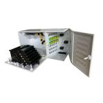 China Outdoor 48 Cores Fiber Optic Distribution Box Manufacturers IP55 PC+ ABS